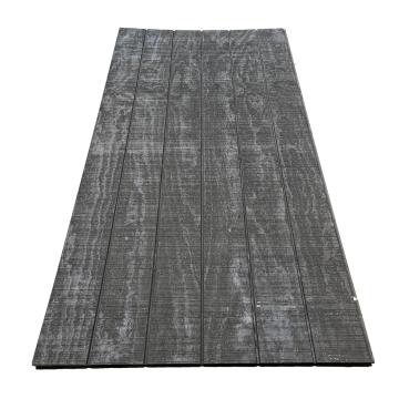 Channelply Rabat Plaat Zwart Gespoten 2440x1220mm - Brede plank