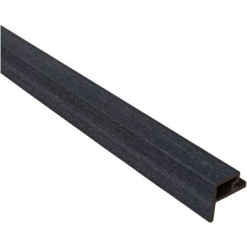Eindprofiel Zwart 2900mm