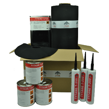 EPDM Plus Dak Set 450 cm breed (tot max 10m lengte)