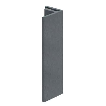 Eindprofiel 17mm Keralit - Basaltgrijs classic nerf