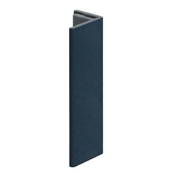 Eindprofiel 17mm Keralit - Staalblauw classic nerf