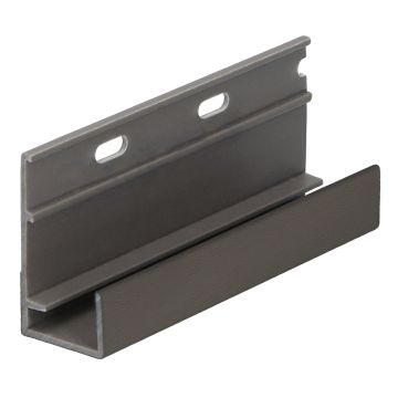 Omrandingprof. met ontwatering Keralit - Kwartsgrijs classic nerf