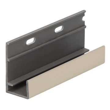 Omrandingprof. met ontwatering Keralit - Licht ivoor classic nerf