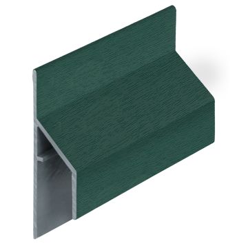 Trim/kraal aansluitprofiel 17mm Keralit - Mosgroen classic nerf