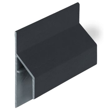 Trim/kraal aansluitprofiel 17mm Keralit - Zwartgrijs classic nerf