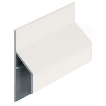 Trim/kraal aansluitprofiel 17mm Keralit - Wit classic nerf