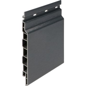 Keralit sponningdeel 143mm - Antraciet classic nerf