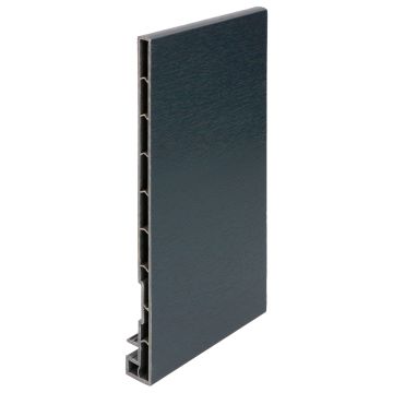 Keralit dakrandpaneel 200mm - Antraciet classic nerf