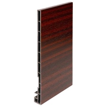 Keralit dakrandpaneel 200mm - Mahonie classic nerf