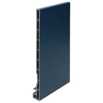 Keralit dakrandpaneel 200mm - Staalblauw classic nerf