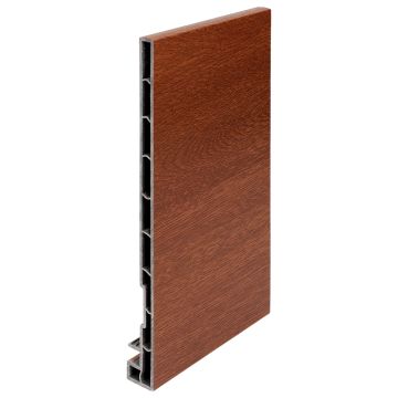 Keralit dakrandpaneel 200mm - Golden oak classic nerf