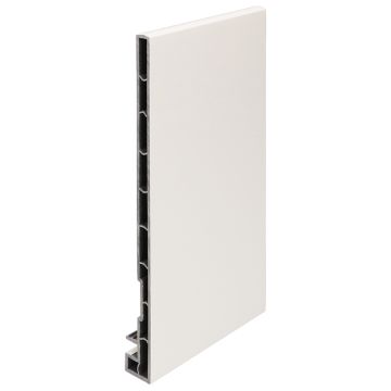 Keralit dakrandpaneel 200mm - Wit classic nerf