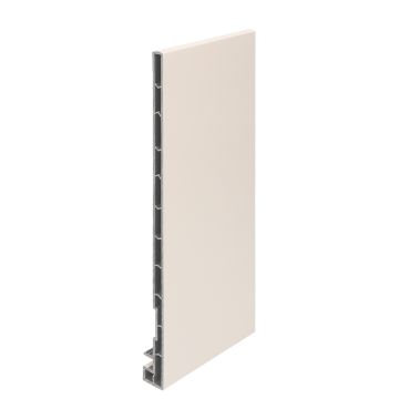 Keralit dakrandpaneel 250mm - Creme classic nerf