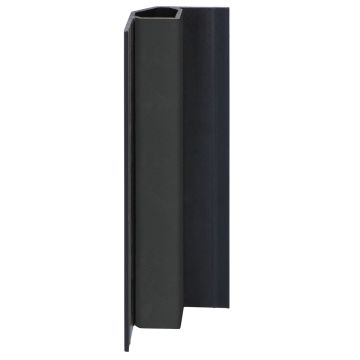 Keralit inwendig hoekprofiel - Nightblack pure mat