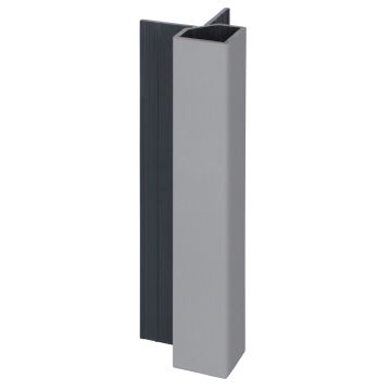 Keralit uitwendig hoekprofiel 32x32mm - Grijs classic nerf