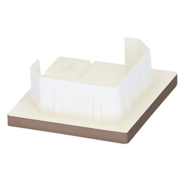 Keralit eindkap voor 2827/2828 - Bruingrijs classic nerf