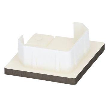 Keralit eindkap voor 2827/2828 - Kwartsgrijs classic nerf