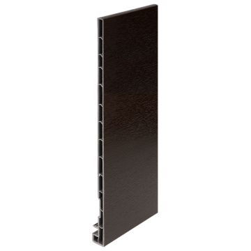 Keralit dakrandpaneel 300mm - Donkerbruin classic nerf