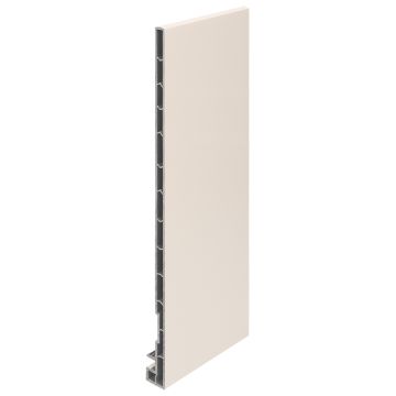 Keralit dakrandpaneel 300mm - Creme classic nerf