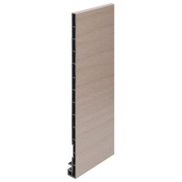 Keralit dakrandpaneel 300mm - Vergrijd ceder classic nerf