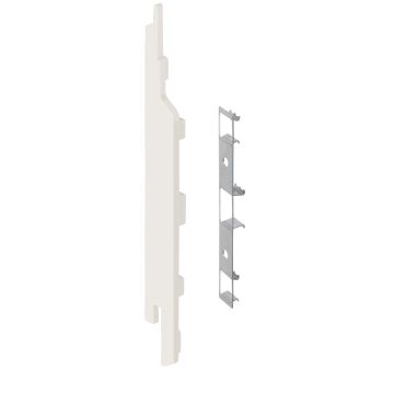 Eindkap+connector  links voor 2814 (5st) - Wit classic nerf