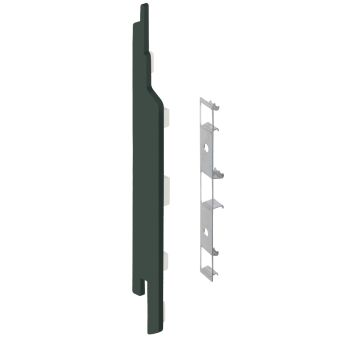 Eindkap+connector  links voor 2814 (5st) - Donkergroen classic nerf