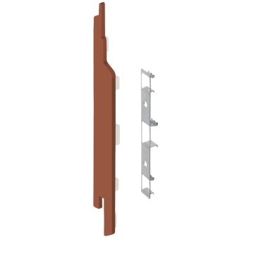 Eindkap+connector  links voor 2814 (5st) - California redwood classic nerf