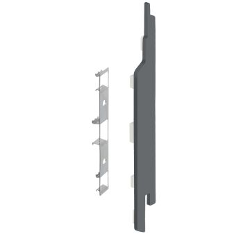 Eindkap+connector rechts voor 2814 (5st) - Basaltgrijs classic nerf