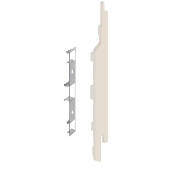 Eindkap+connector rechts voor 2814 (5st) - Creme classic nerf