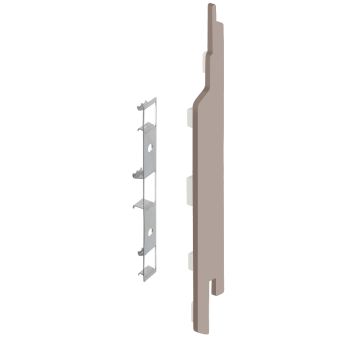 Eindkap+connector rechts voor 2814 (5st) - Vergrijd ceder classic nerf