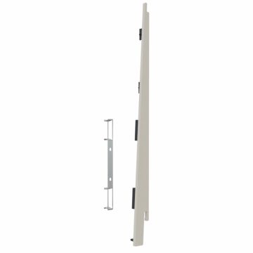 Eindkap+connector rechts voor 2817 (5st) - Creme classic nerf
