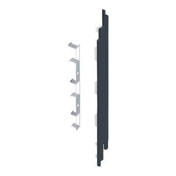 Eindkap+connector rechts voor 2819 (5st) - Monumentenblauw classic nerf