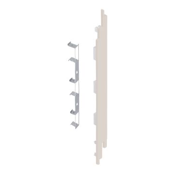 Eindkap+connector rechts voor 2819 (5st) - Creme classic nerf