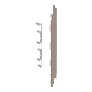 Eindkap+connector rechts voor 2819 (5st) - Vergrijd ceder classic nerf