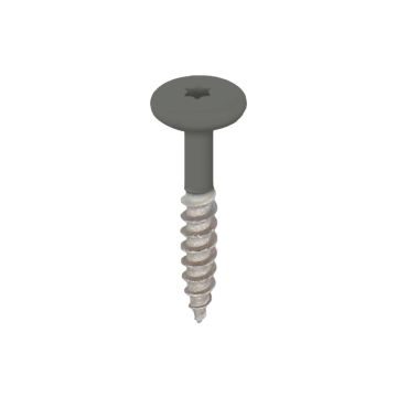 Torx schroef 32mm rvs V2A 100st - Basaltgrijs