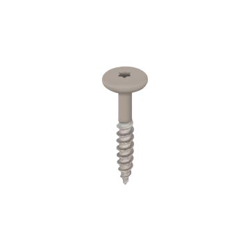 Torx schroef 32mm rvs V2A 100st - Vergrijsd ceder