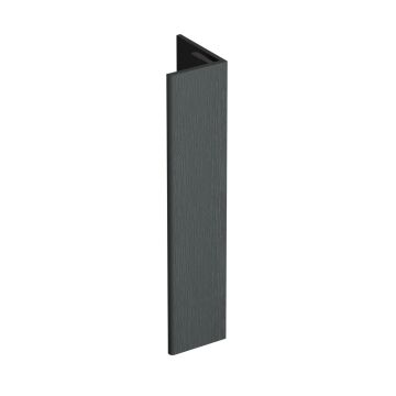 Verlengd eindprofiel 17x44mm Keralit - Antraciet classic nerf
