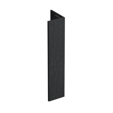 Verlengd eindprofiel 17x44mm Keralit - Zwartgrijs classic nerf