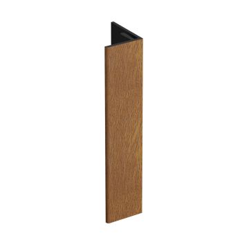 Verlengd eindprofiel 17x44mm Keralit - Golden oak classic nerf