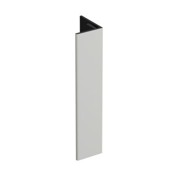 Verlengd eindprofiel 17x44mm Keralit - Wit classic nerf
