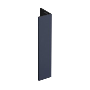 Verlengd eindprofiel 17x44mm Keralit - Skyblue pure mat