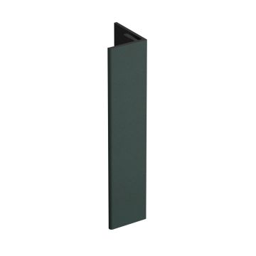 Verlengd eindprofiel 17x44mm Keralit - Timbergreen pure mat
