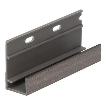 Omrandingprof. met ontwatering Keralit - Taupe eiken