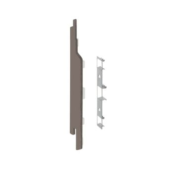 Eindkap+connector  links voor 2814 (5st) - Taupe eiken