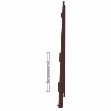 Eindkap+connector rechts voor 2817 (5st) - Bruin eiken
