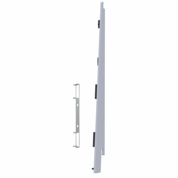 Eindkap+connector rechts voor 2817 (5st) - Wit eiken