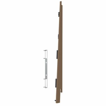 Eindkap+connector rechts voor 2817 (5st) - Natuur eiken
