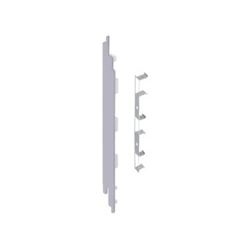 Eindkap+connector  links voor 2819 (5st) - Wit eiken