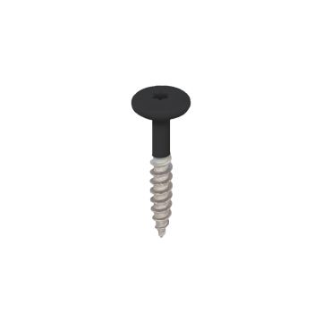 Torx schroef 32mm rvs V2A 100st - Grafietzwart