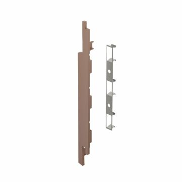 Eindkap+connector rechts voor 2815 (5st) - Bruingrijs classic nerf